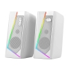 اسپیکر با سیم دسکتاپ گیمینگ ردراگون مدل Redragon Anvil GS520 WHITE